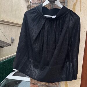 CHANEL Black Sheer Women's Skirt